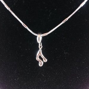 Fashion Necklace, Music Note Necklace, Necklace